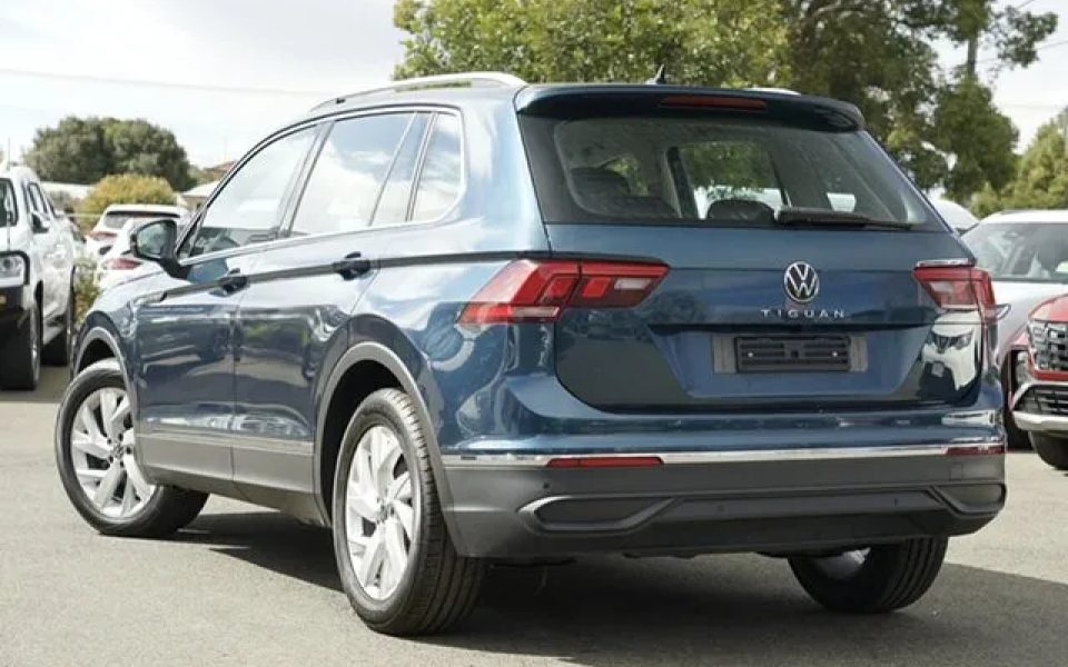 2023 Volkswagen Tiguan 5N MY23 110TSI Life DSG Blue 6 Speed Sports Automatic Dual Clutch Wagon