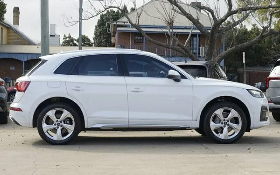 2021 Audi Q5 FY MY22 40 TDI S Tronic Quattro Ultra White 7 Speed Sports Automatic Dual Clutch Wagon