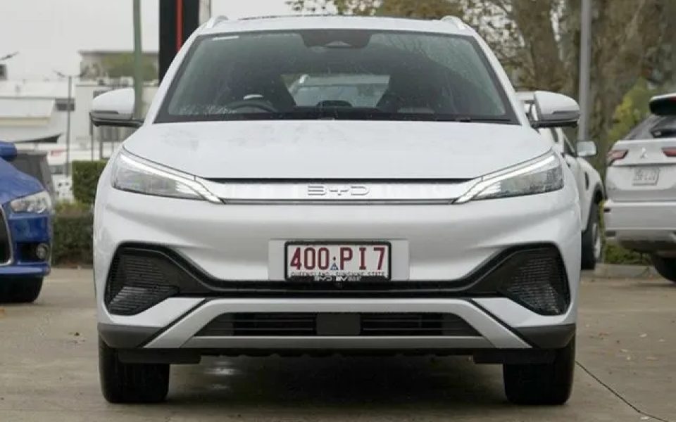 2025 BYD Atto 3 MY25 Premium White 1 Speed Reduction Gear Wagon