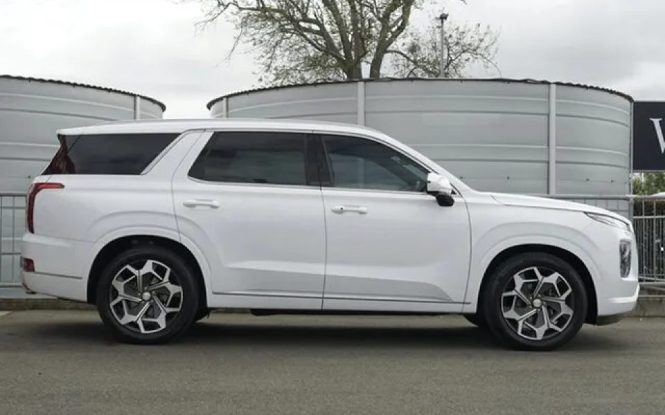 2022 Hyundai Palisade LX2.V2 MY22 Highlander AWD White 8 Speed Sports Automatic Wagon