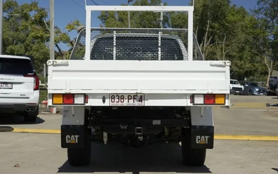 2022 Mitsubishi Triton MR MY22 GLX Double Cab White 6 Speed Sports Automatic Cab Chassis