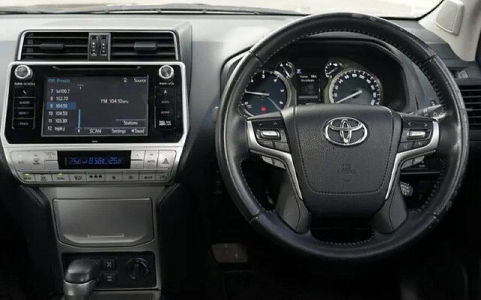 2019 Toyota Landcruiser Prado GDJ150R GXL Grey 6 Speed Sports Automatic Wagon