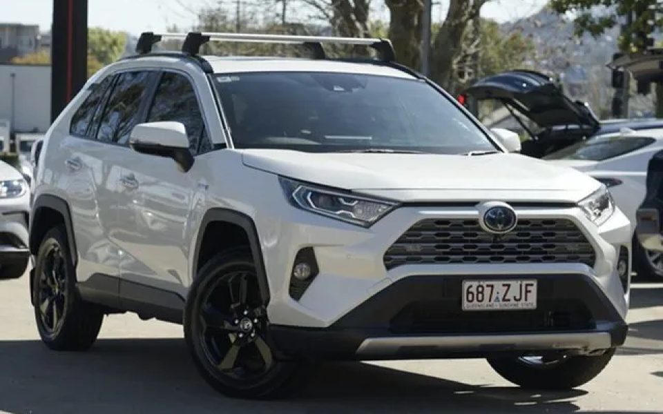 2019 Toyota RAV4 Axah52R Cruiser 2WD White 6 Speed Constant Variable Wagon