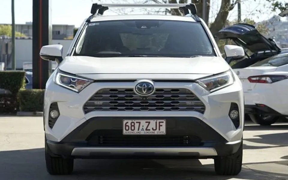 2019 Toyota RAV4 Axah52R Cruiser 2WD White 6 Speed Constant Variable Wagon