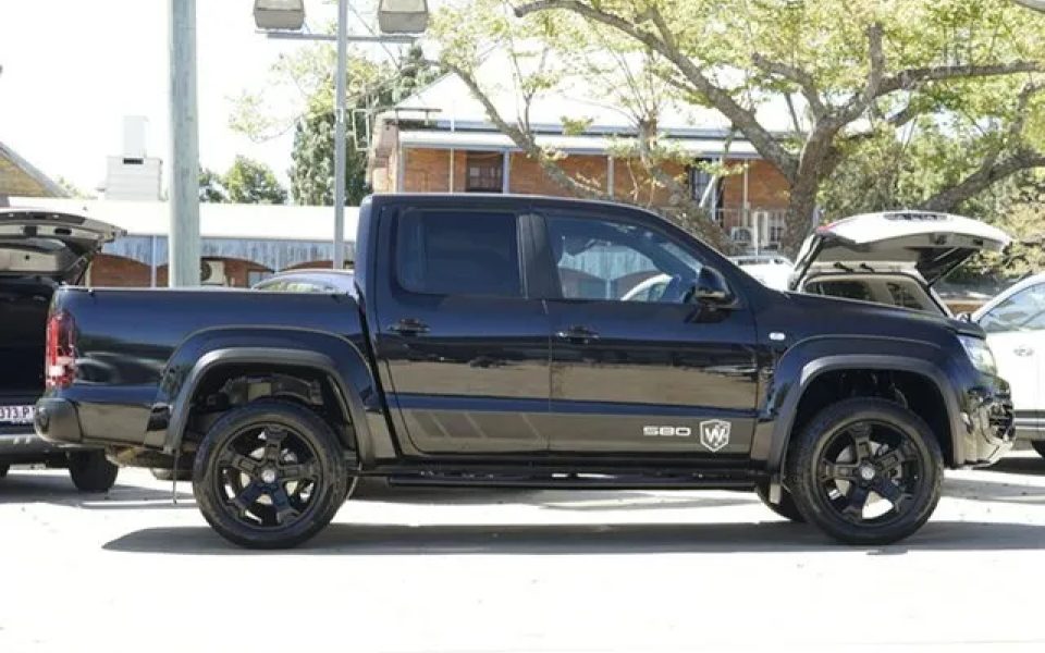 2021 Volkswagen Amarok 2H MY21 TDI580 4MOTION Perm W580 Black 8 Speed Automatic Utility