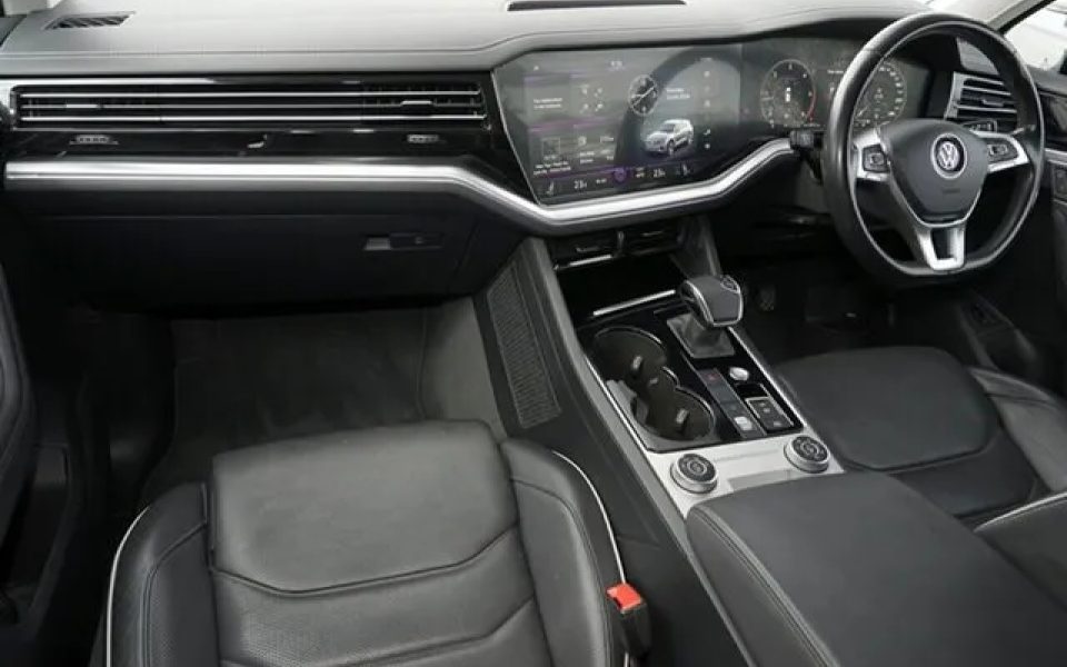 2020 Volkswagen Touareg CR MY20 190TDI Tiptronic 4MOTION Premium White 8 Speed Sports Automatic