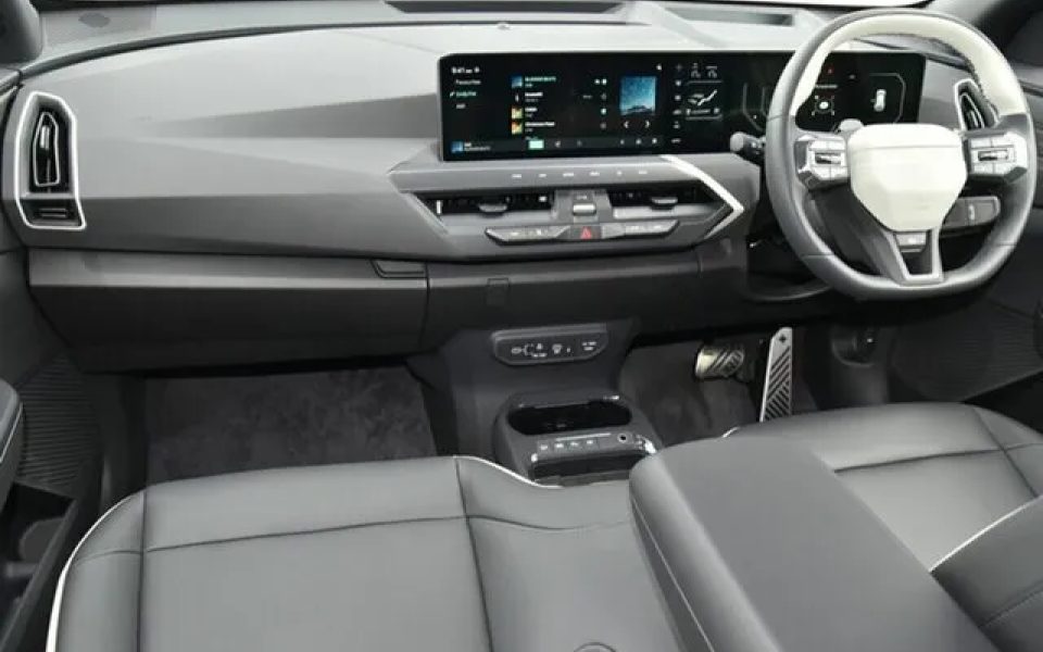 2025 Kia EV5 OVc MY25 GT-Line AWD Clear White 1 Speed Reduction Gear Wagon