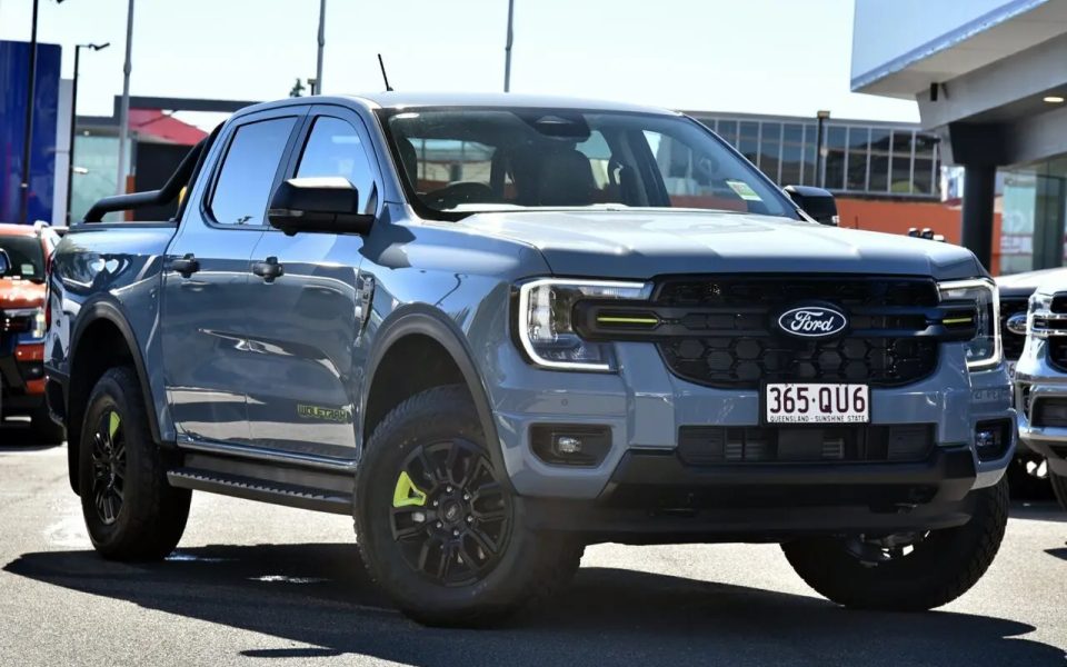 2026 Ford Ranger PY 2026.50MY Wolftrak Pick-up Double Cab FullTime 4WD DR Grey 10 Speed