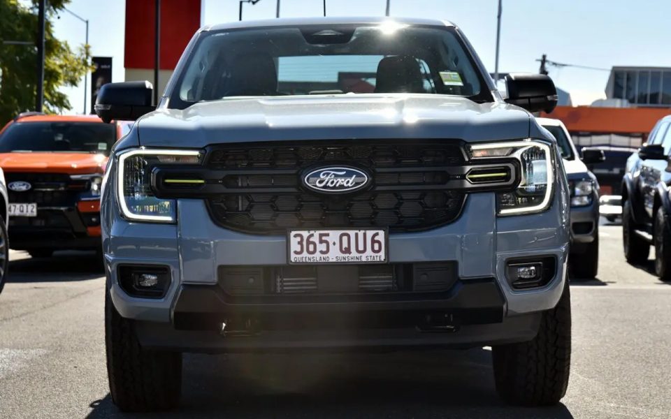 2026 Ford Ranger PY 2026.50MY Wolftrak Pick-up Double Cab FullTime 4WD DR Grey 10 Speed