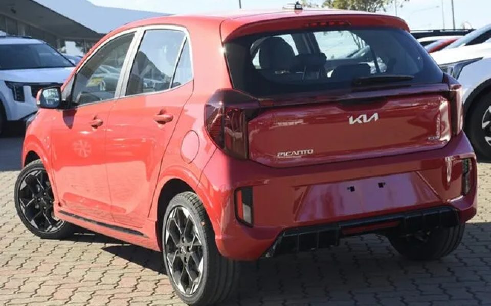 2026 Kia Picanto JA PE2 MY27 GT-Line Signal Red 4 Speed Automatic Hatchback