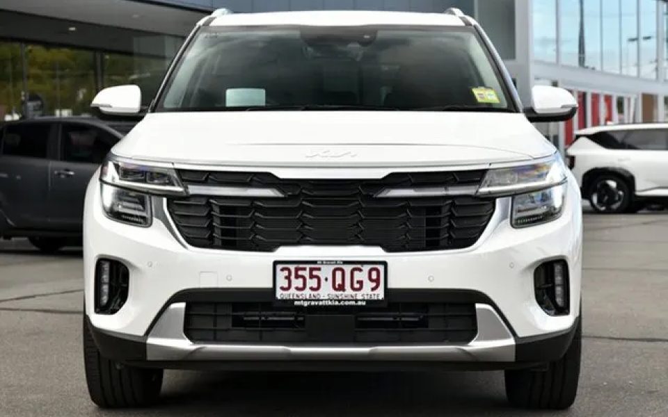 2026 Kia Seltos SP2 PE MY26 GT-Line 2WD Snow White Pearl 1 Speed Constant Variable Wagon