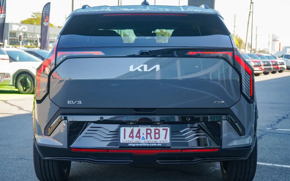 2026 Kia EV3 SV MY27 GT-Line 2WD Long Range Shale Grey 1 Speed Reduction Gear Wagon
