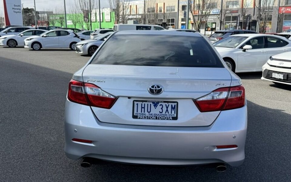 2016 Toyota Aurion AT-X Sedan (Silver) Used Car