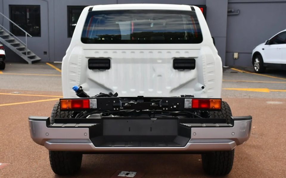2025 Mitsubishi Triton MV MY25 GLX (4x4) White 6 Speed Automatic Utility