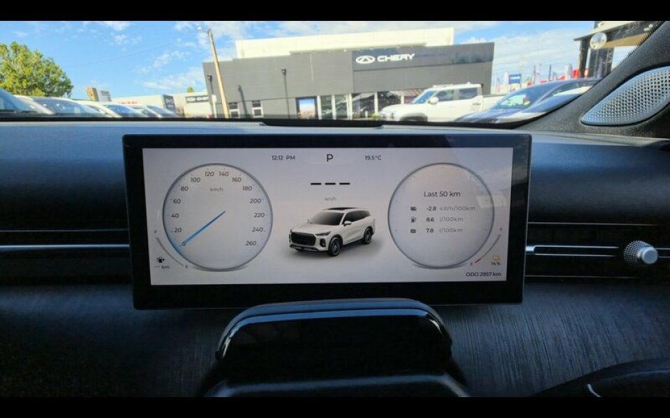 2025 Chery Tiggo 9 Super Hybrid DHT AWD Ultimate Wagon (White) Used Car