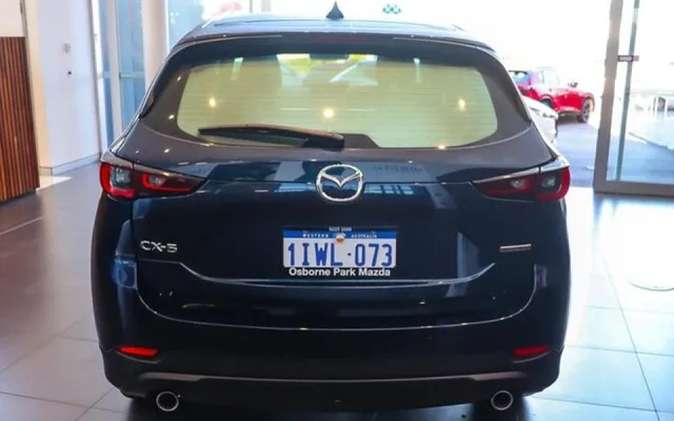 2025 Mazda CX-5 KF2WLA G25 SKYACTIV-Drive FWD Maxx Sport Deep Crystal Blue 6 Speed Sports Automatic