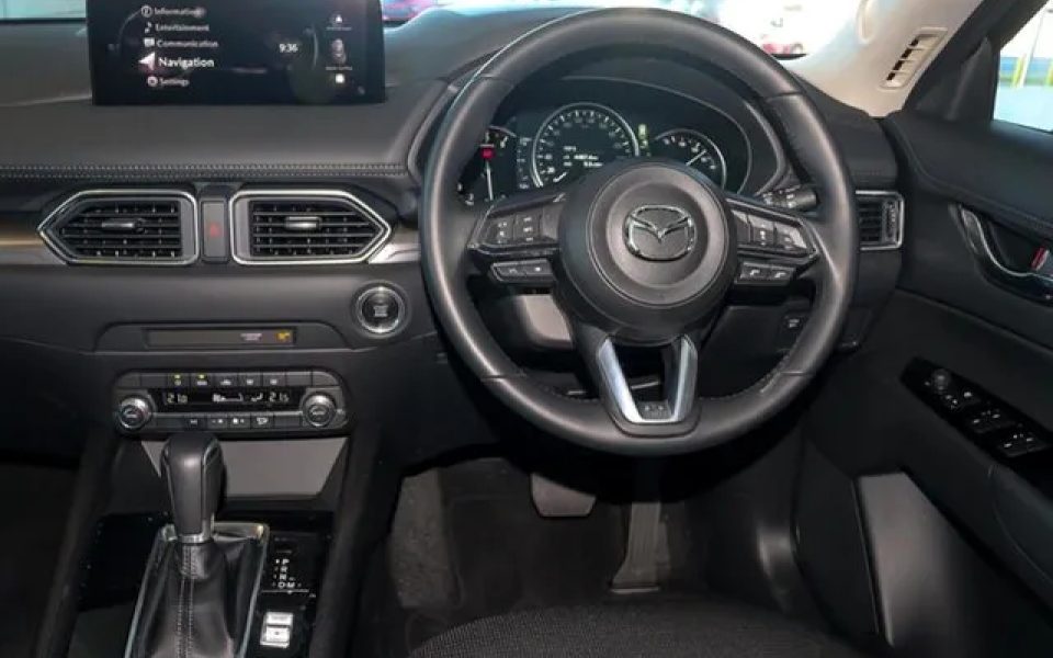 2025 Mazda CX-5 KF2WLA G25 SKYACTIV-Drive FWD Maxx Sport Deep Crystal Blue 6 Speed Sports Automatic