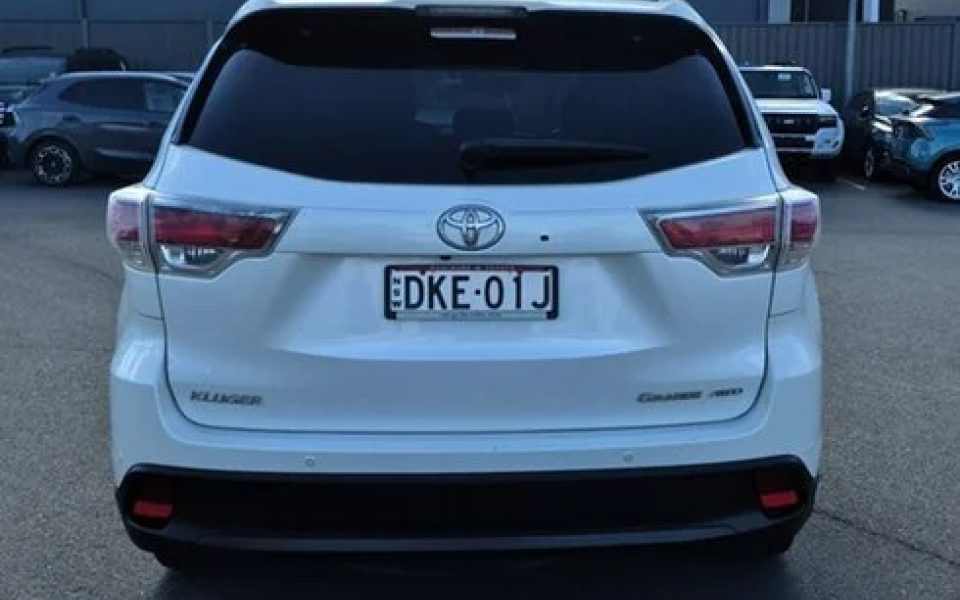 2016 Toyota Kluger AWD GRANDE