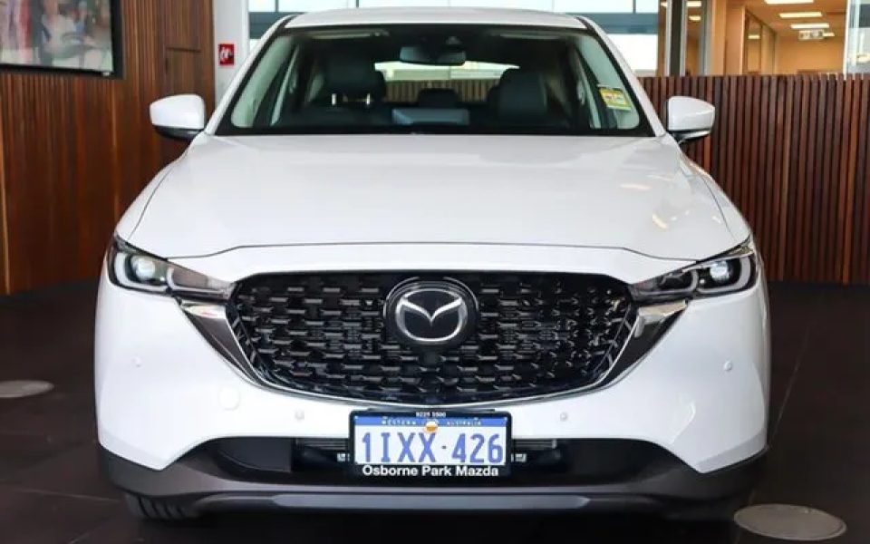 2025 Mazda CX-5 KF4WLA G25 SKYACTIV-Drive FWD Touring Rhodium White 6 Speed Sports Automatic Wagon