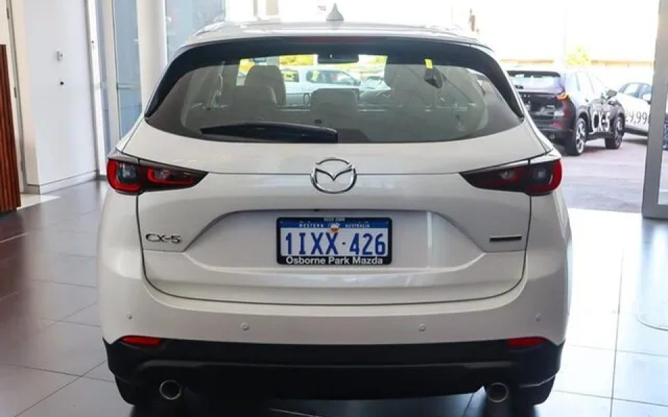 2025 Mazda CX-5 KF4WLA G25 SKYACTIV-Drive FWD Touring Rhodium White 6 Speed Sports Automatic Wagon