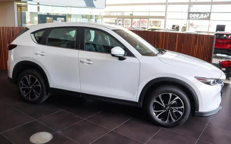 2025 Mazda CX-5 KF4WLA G25 SKYACTIV-Drive FWD Touring Rhodium White 6 Speed Sports Automatic Wagon