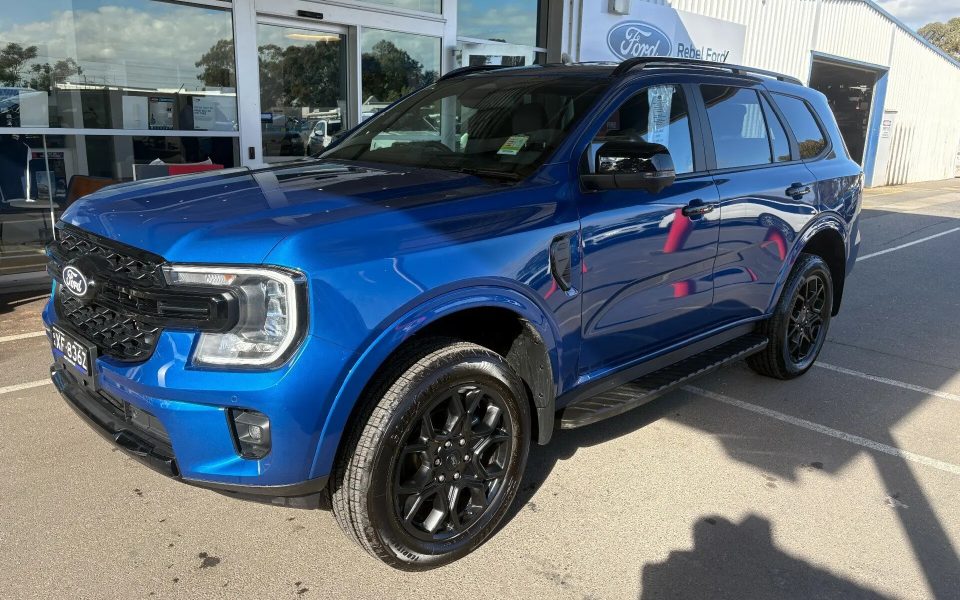 2026 Ford Everest UB 2026.50MY Sport Part-time 4x4 Blue Lightning 10 Speed Sports Automatic SUV