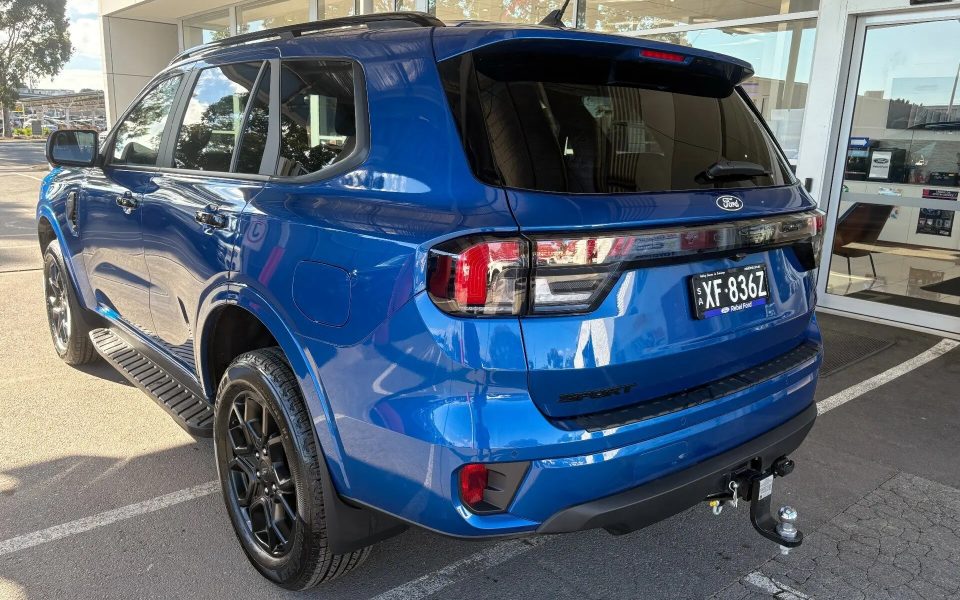 2026 Ford Everest UB 2026.50MY Sport Part-time 4x4 Blue Lightning 10 Speed Sports Automatic SUV
