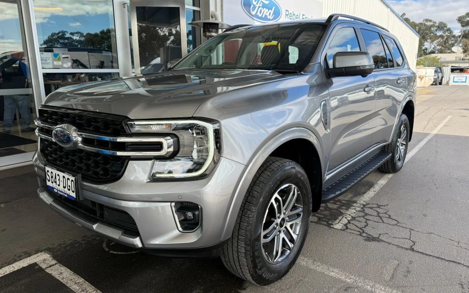 2025 Ford Everest UB 2025.50MY Trend FullTime 4WD DR Silver 10 Speed Sports Automatic SUV