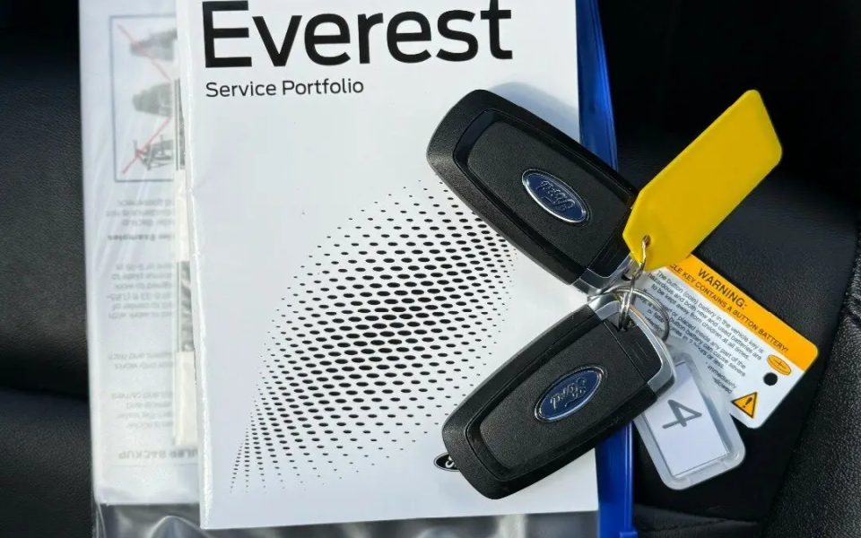 2025 Ford Everest UB 2025.50MY Trend FullTime 4WD DR Silver 10 Speed Sports Automatic SUV