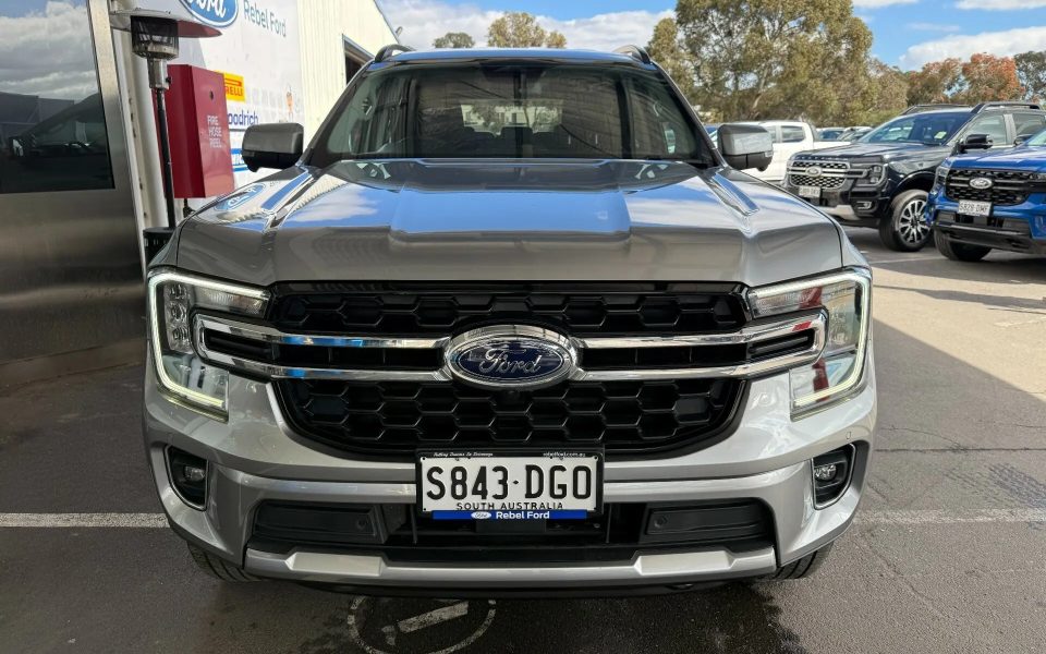 2025 Ford Everest UB 2025.50MY Trend FullTime 4WD DR Silver 10 Speed Sports Automatic SUV