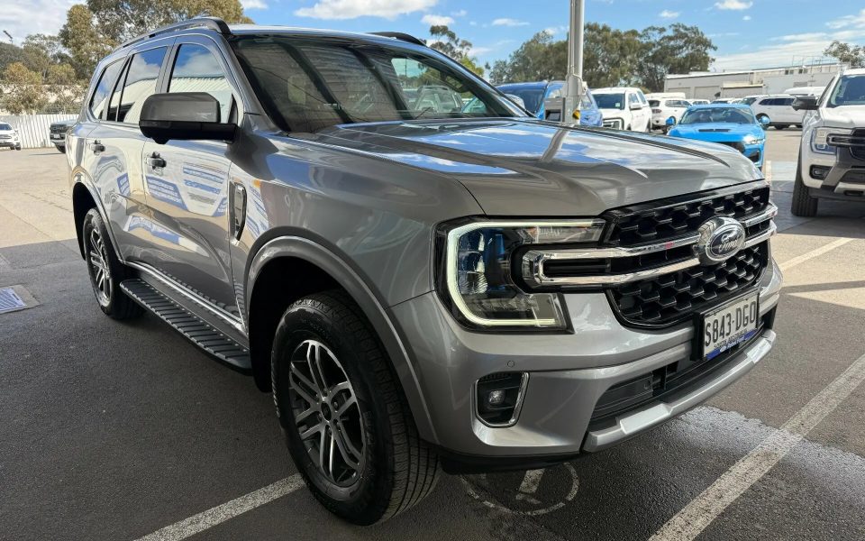 2025 Ford Everest UB 2025.50MY Trend FullTime 4WD DR Silver 10 Speed Sports Automatic SUV