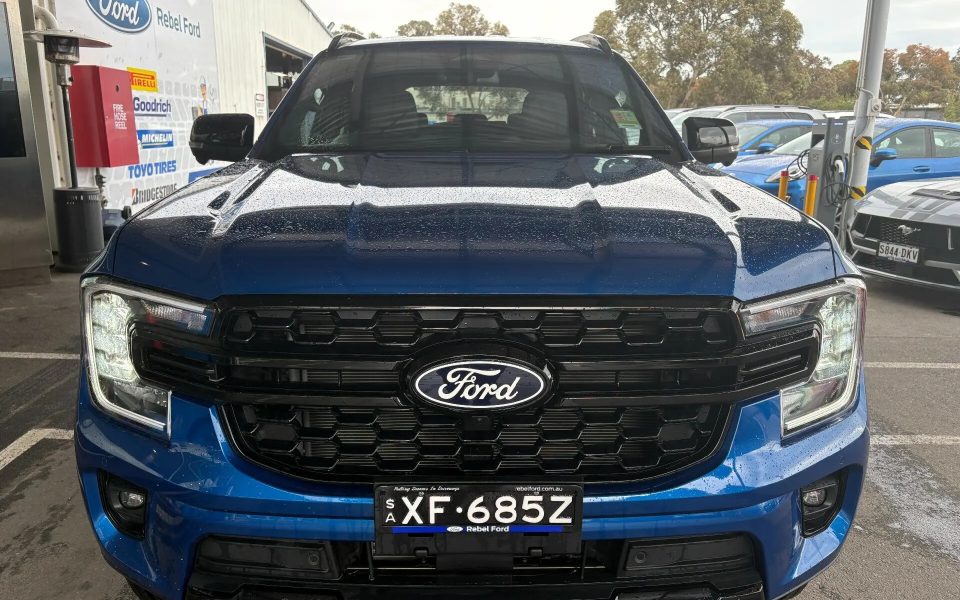 2026 Ford Everest UB 2026.50MY Sport FullTime 4WD DR Blue Lightning 10 Speed Sports Automatic SUV
