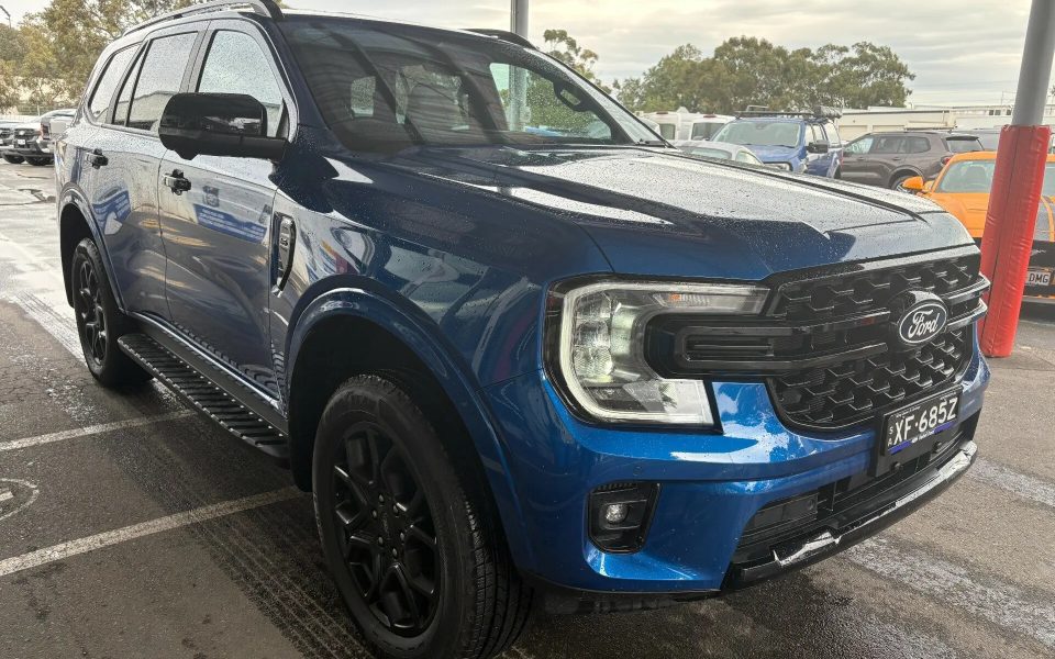 2026 Ford Everest UB 2026.50MY Sport FullTime 4WD DR Blue Lightning 10 Speed Sports Automatic SUV