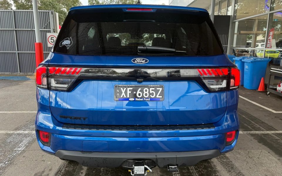 2026 Ford Everest UB 2026.50MY Sport FullTime 4WD DR Blue Lightning 10 Speed Sports Automatic SUV