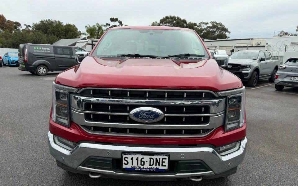 2023 Ford F150 2023MY Lariat Pickup Crew Cab LWB FullTime 4WD DR Lucid Red 10 Speed Automatic
