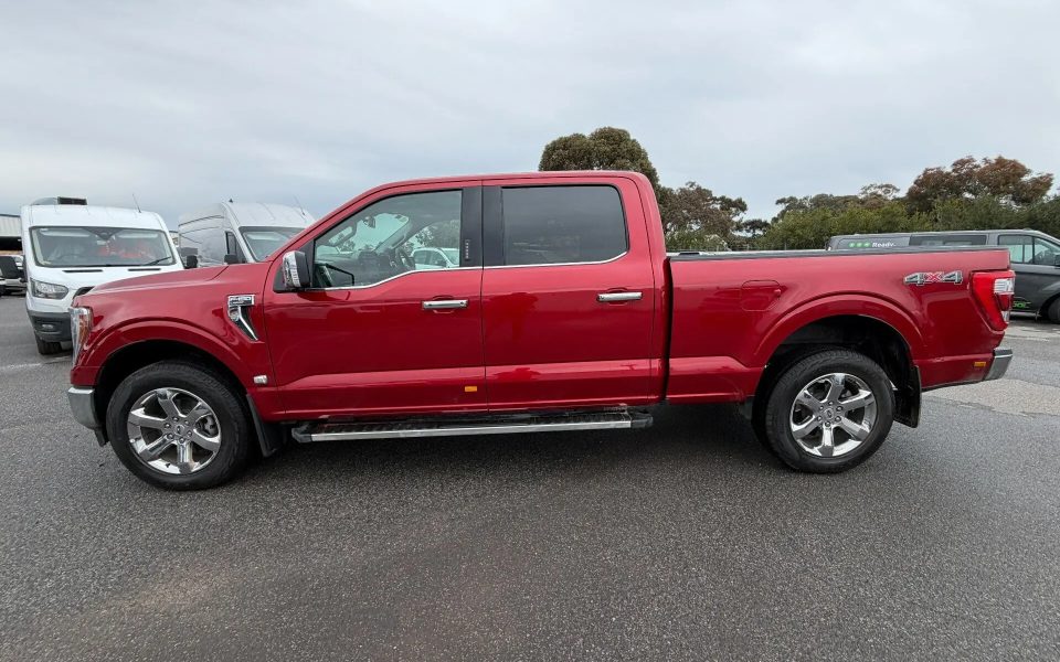 2023 Ford F150 2023MY Lariat Pickup Crew Cab LWB FullTime 4WD DR Lucid Red 10 Speed Automatic