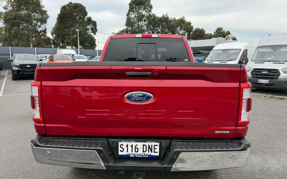 2023 Ford F150 2023MY Lariat Pickup Crew Cab LWB FullTime 4WD DR Lucid Red 10 Speed Automatic