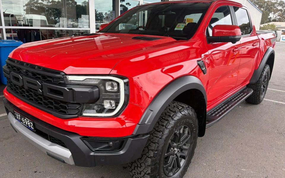 2026 Ford Ranger PY 2026.50MY Raptor FullTime 4WD DR Orange 10 Speed Sports Automatic Double Cab