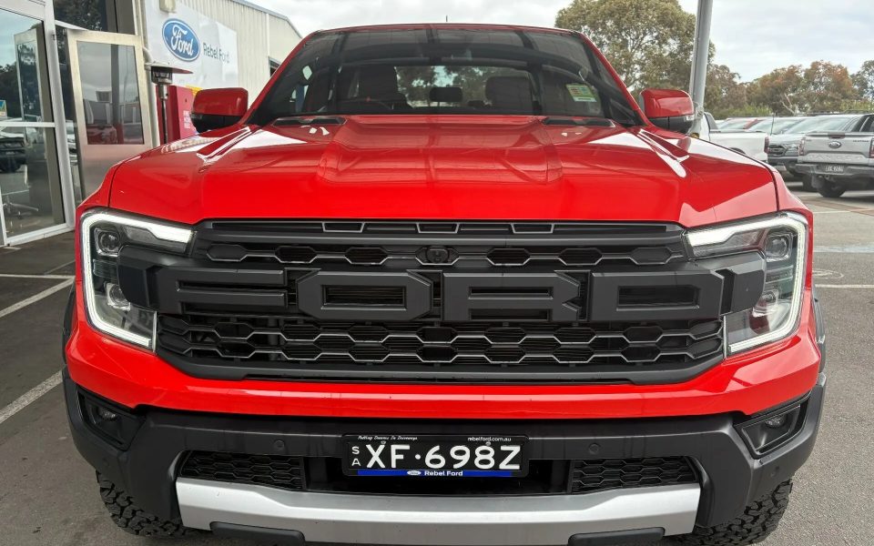 2026 Ford Ranger PY 2026.50MY Raptor FullTime 4WD DR Orange 10 Speed Sports Automatic Double Cab