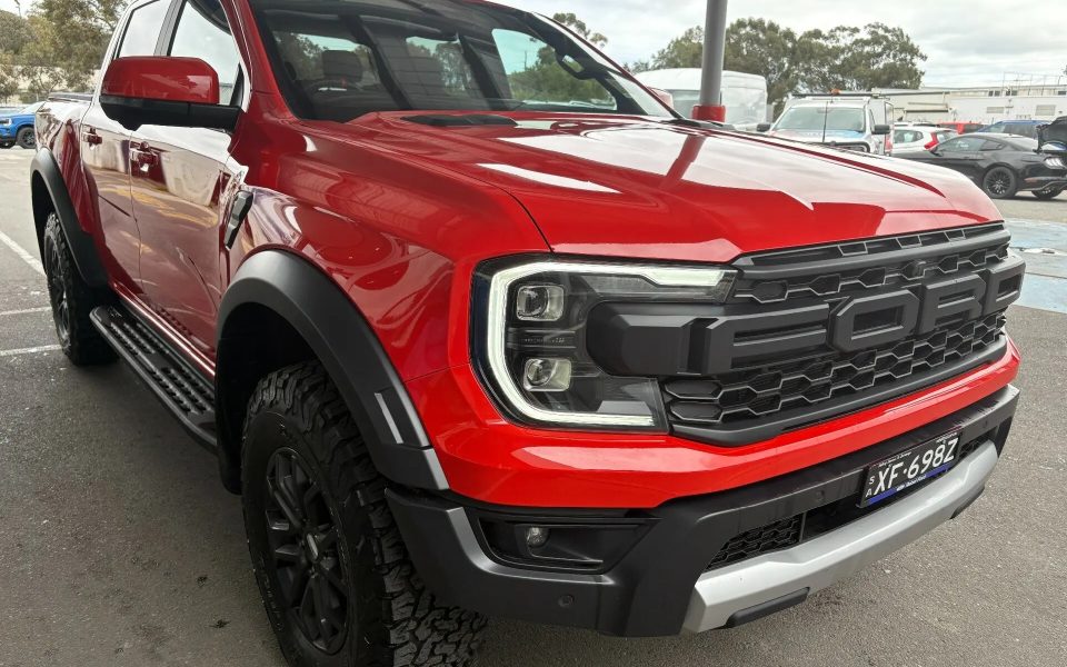 2026 Ford Ranger PY 2026.50MY Raptor FullTime 4WD DR Orange 10 Speed Sports Automatic Double Cab