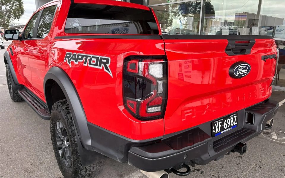 2026 Ford Ranger PY 2026.50MY Raptor FullTime 4WD DR Orange 10 Speed Sports Automatic Double Cab