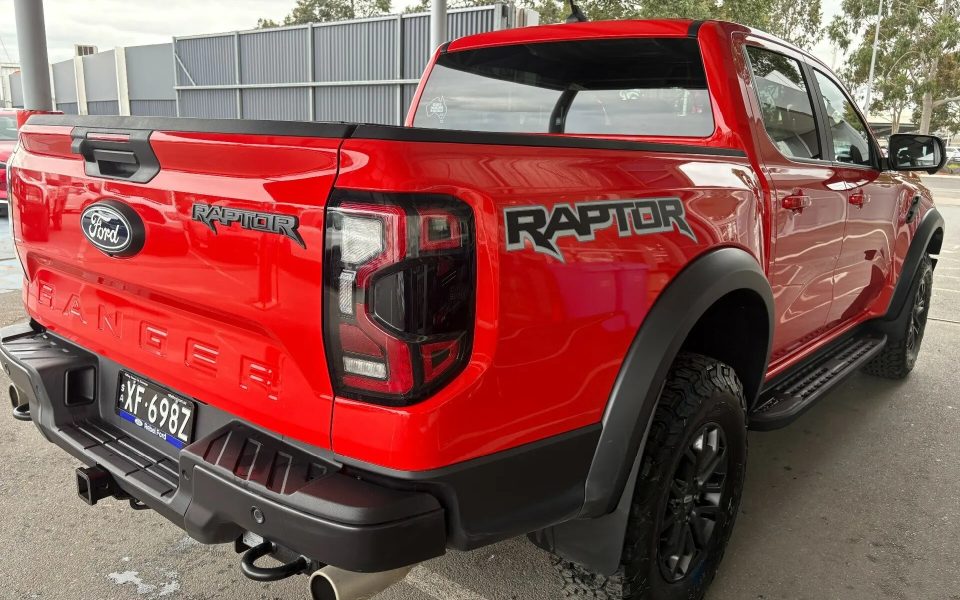 2026 Ford Ranger PY 2026.50MY Raptor FullTime 4WD DR Orange 10 Speed Sports Automatic Double Cab