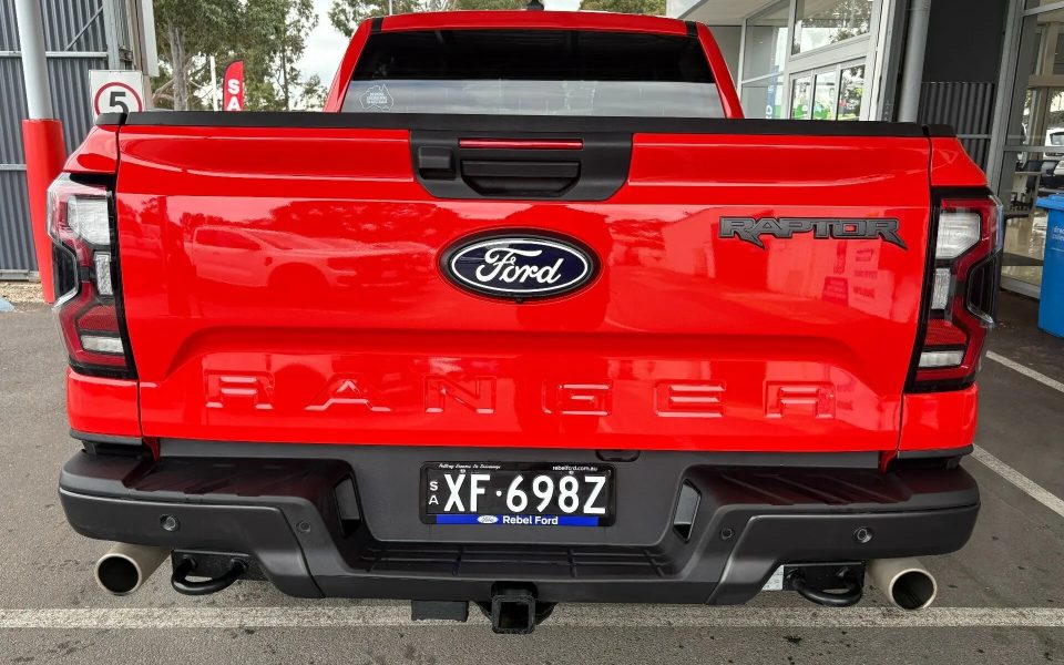 2026 Ford Ranger PY 2026.50MY Raptor FullTime 4WD DR Orange 10 Speed Sports Automatic Double Cab