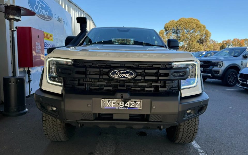 2026 Ford Ranger Super Duty PY 2026.00MY Double Cab FullTime 4WD DR Arctic White 10 Speed