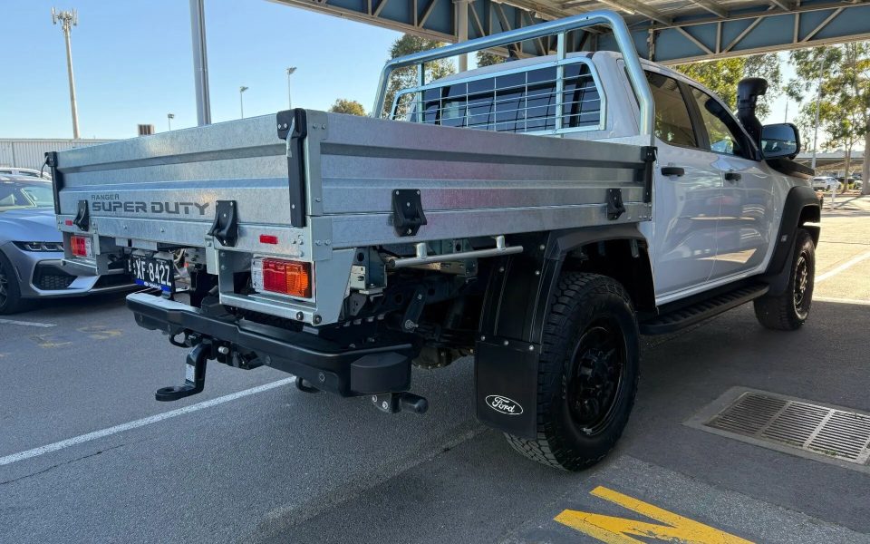 2026 Ford Ranger Super Duty PY 2026.00MY Double Cab FullTime 4WD DR Arctic White 10 Speed