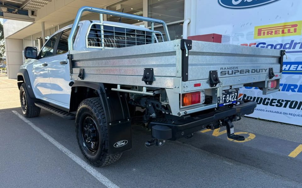 2026 Ford Ranger Super Duty PY 2026.00MY Double Cab FullTime 4WD DR Arctic White 10 Speed