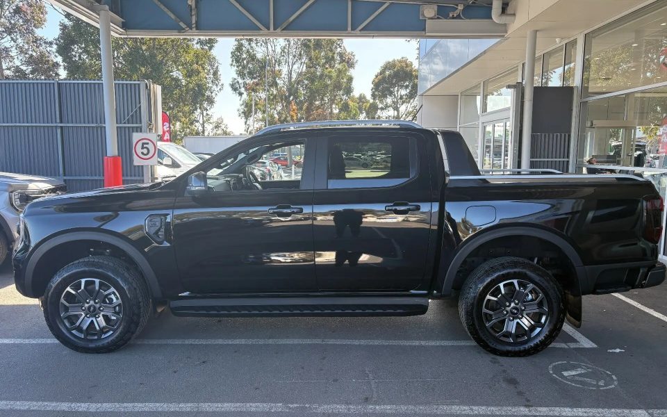 2026 Ford Ranger PY 2026.00MY Wildtrak FullTime 4WD DR Black 10 Speed Sports Automatic Dual Cab
