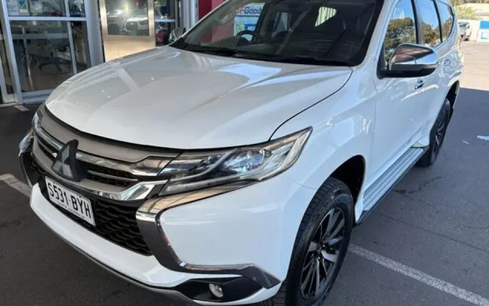 2018 Mitsubishi Pajero Sport QE MY18 GLS White 8 Speed Sports Automatic Wagon