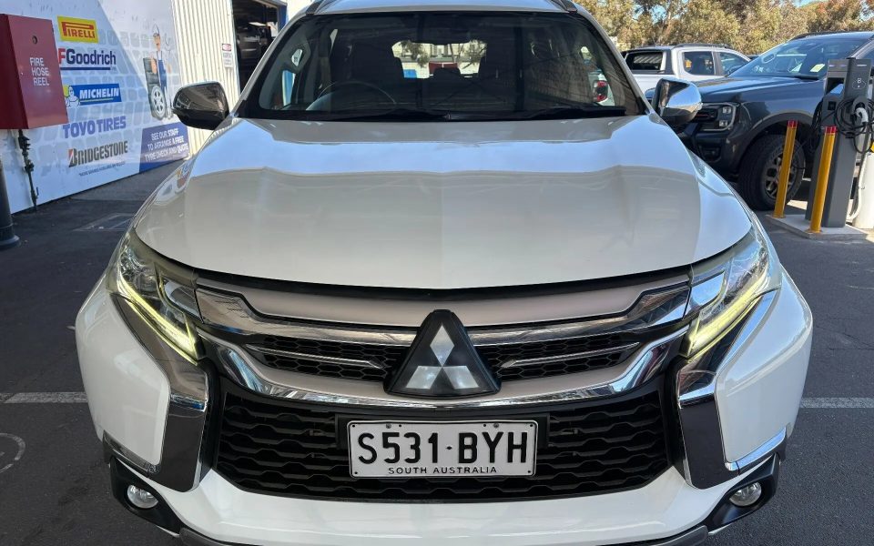 2018 Mitsubishi Pajero Sport QE MY18 GLS White 8 Speed Sports Automatic Wagon