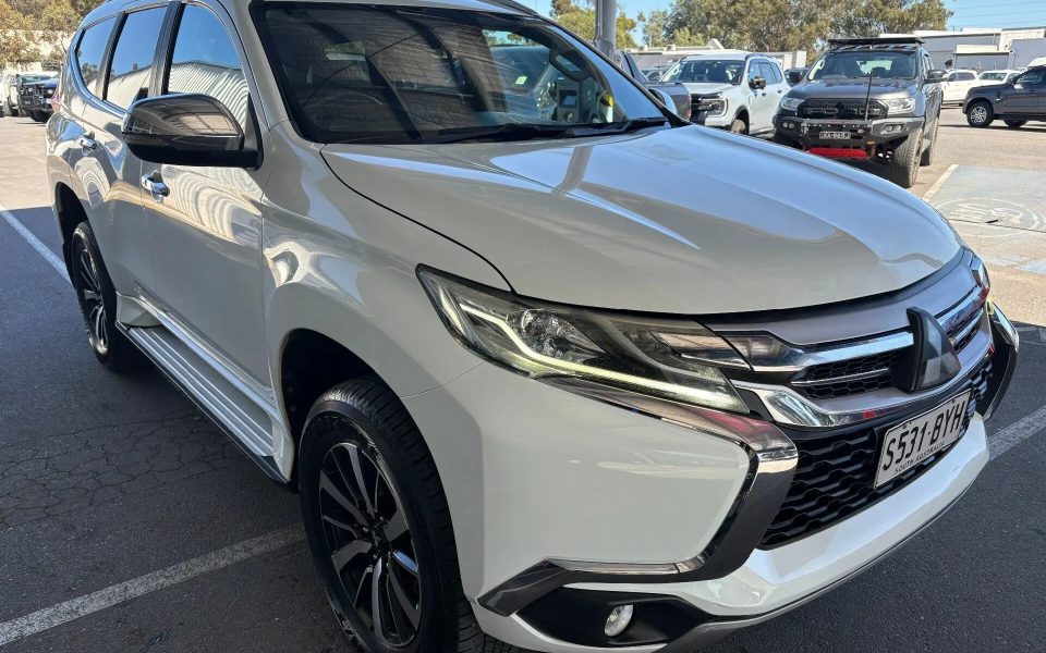 2018 Mitsubishi Pajero Sport QE MY18 GLS White 8 Speed Sports Automatic Wagon
